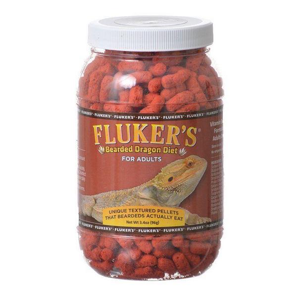 Flukers Bearded Dragon Diet for Adults - 3.4 oz - Giftscircle