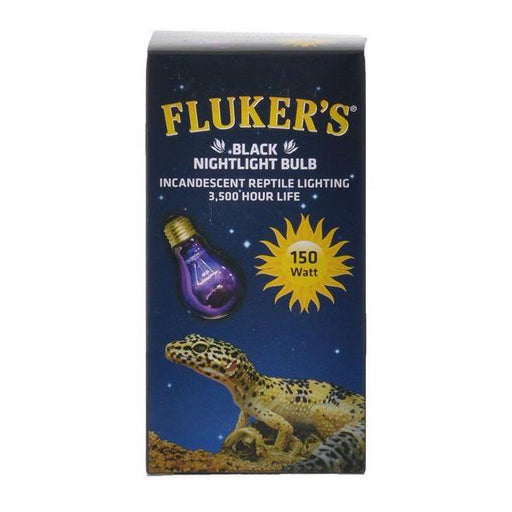 Flukers Black Nightlight Incandescent Bulb - 150 Watt - Giftscircle