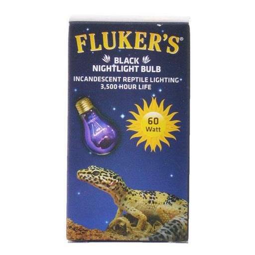 Flukers Black Nightlight Incandescent Bulb - 60 Watt - Giftscircle