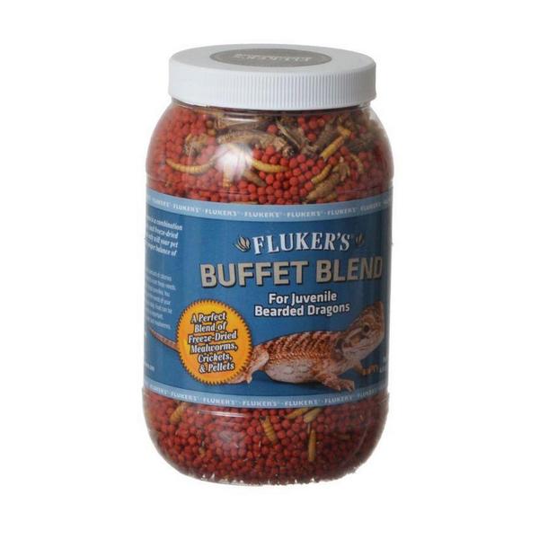 Flukers Buffet Blend for Juvenile Bearded Dragons - 4.4 oz - Giftscircle