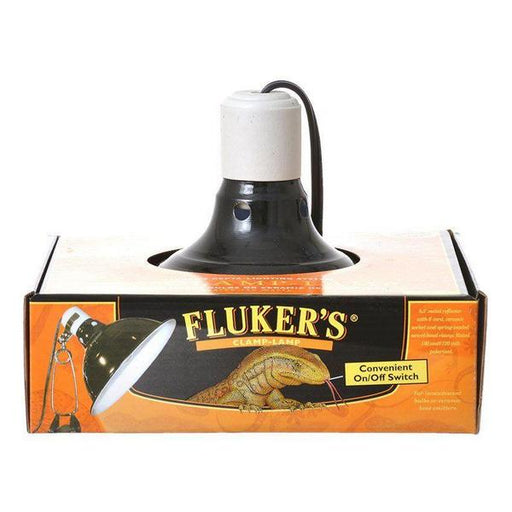 Flukers Clamp Lamp with Switch - 150 Watt (8.5" Diameter) - Giftscircle
