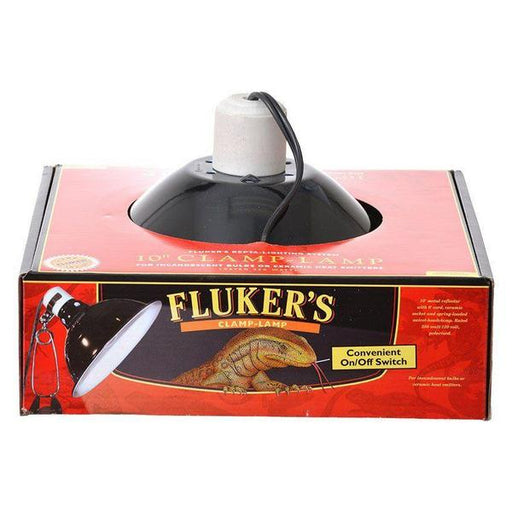 Flukers Clamp Lamp with Switch - 250 Watt (10" Diameter) - Giftscircle