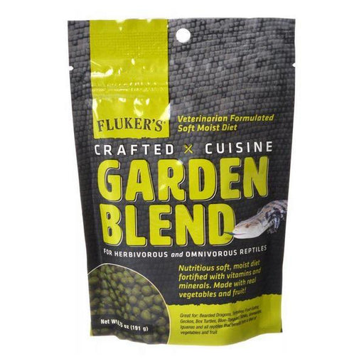 Flukers Crafted Cuisine Garden Blend Reptile Diet - 6.5 oz - Giftscircle