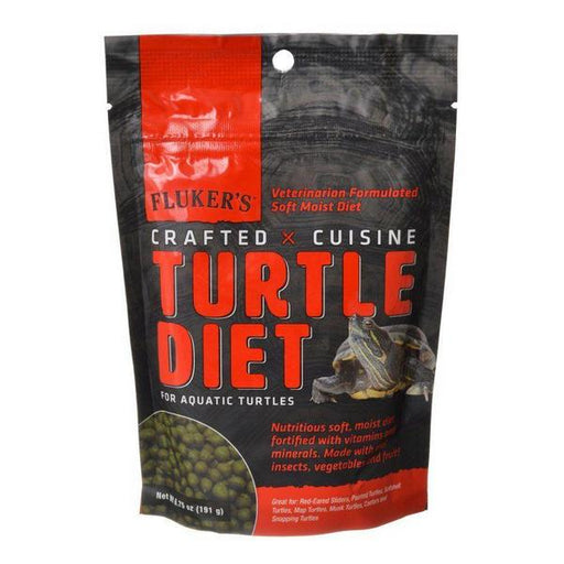 Flukers Crafted Cuisine Turtle Diet for Aquatic Turtles - 6.5 oz - Giftscircle