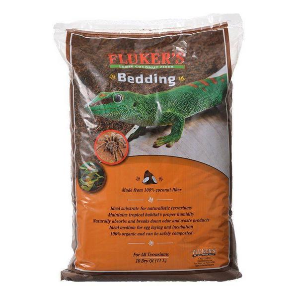 Flukers Loose Coconut Bedding - 10 Dry Quarts - Giftscircle