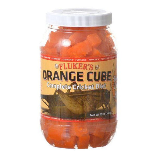 Flukers Orange Cube Complete Cricket Diet - 12 oz - Giftscircle