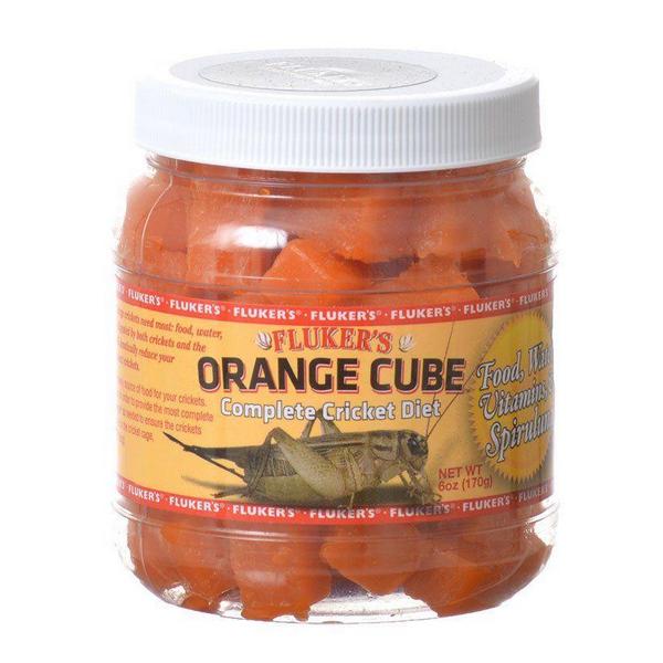Flukers Orange Cube Complete Cricket Diet - 6 oz - Giftscircle