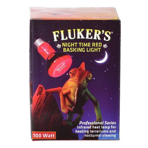Flukers Professional Series Nighttime Red Basking Light - 100 Watt - Giftscircle