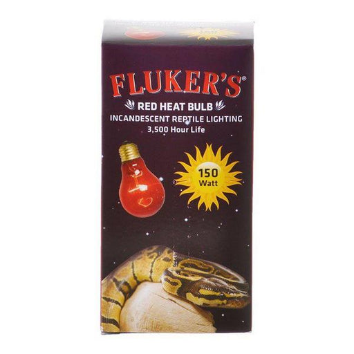 Flukers Red Heat Incandescent Bulb - 150 Watt - Giftscircle