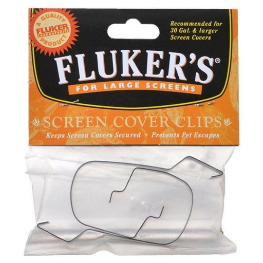 Flukers Screen Cover Clips - Large (Tanks 30+ Gallons) - Giftscircle