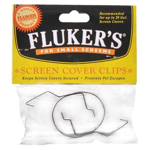Flukers Screen Cover Clips - Small (Tanks up to 29 Gallons) - Giftscircle