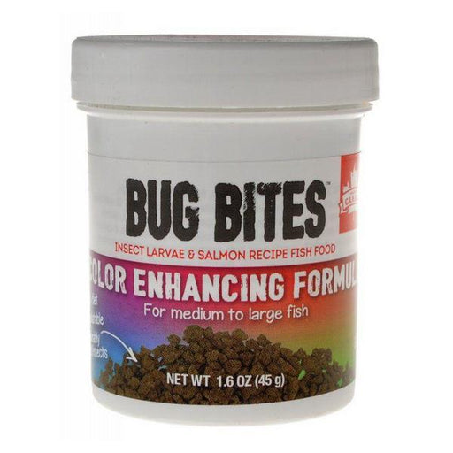 Fluval Bug Bites Color Enhancing Formula for Medium-Large Fish - 1.6 oz - Giftscircle