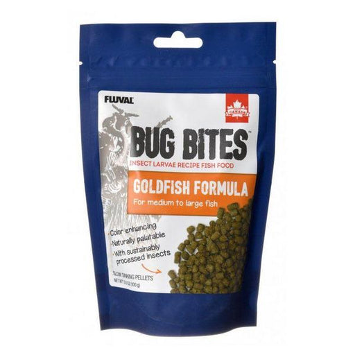 Fluval Bug Bites Goldfish Formula Pellets for Medium-Large Fish - 3.53 oz - Giftscircle