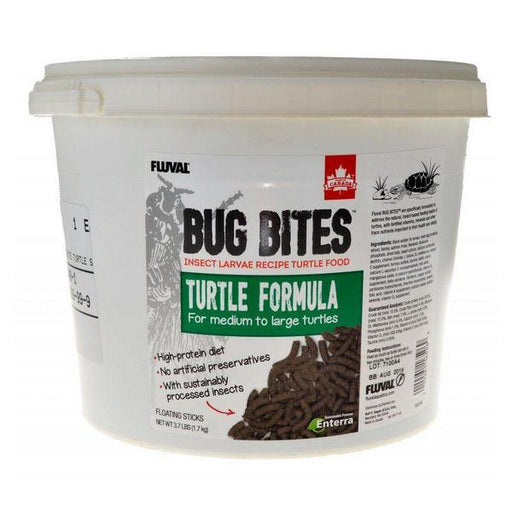 Fluval Bug Bites Turtle Formula Floating Sticks - 3.7 lbs - Giftscircle
