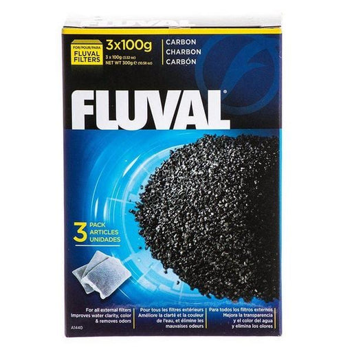 Fluval Carbon Bags - 3 x 100 Gram Bags (3 Pack) - Giftscircle