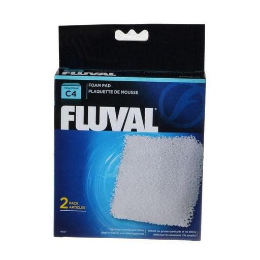 Fluval Power Filter Foam Pad Replacement - For C4 Power Filter (2 Pack) - Giftscircle