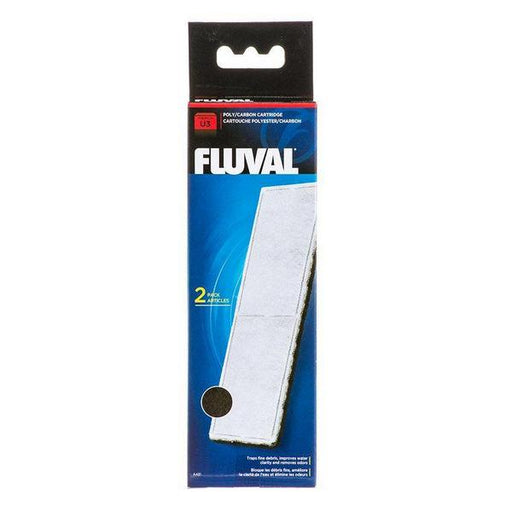 Fluval Underwater Filter Stage 2 Polyester/Carbon Cartridges - U3 Filter Cartridge (2 Pack) - Giftscircle