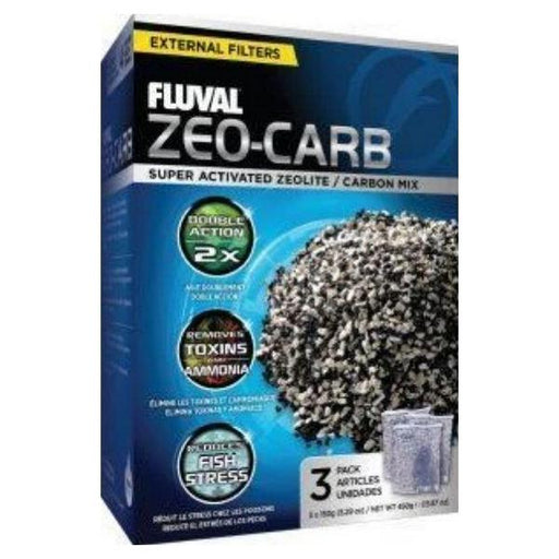 Fluval Zeo-Carb Filter Media - 3 count - Giftscircle