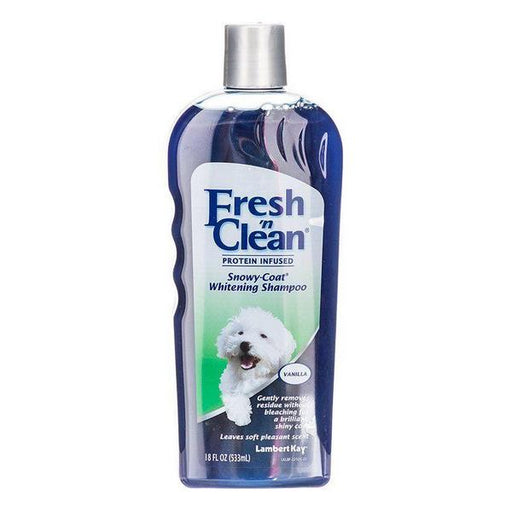 Fresh 'n Clean Snowy Coat Whitening Shampoo - Sweet Vanilla Scent - 18 oz - Giftscircle