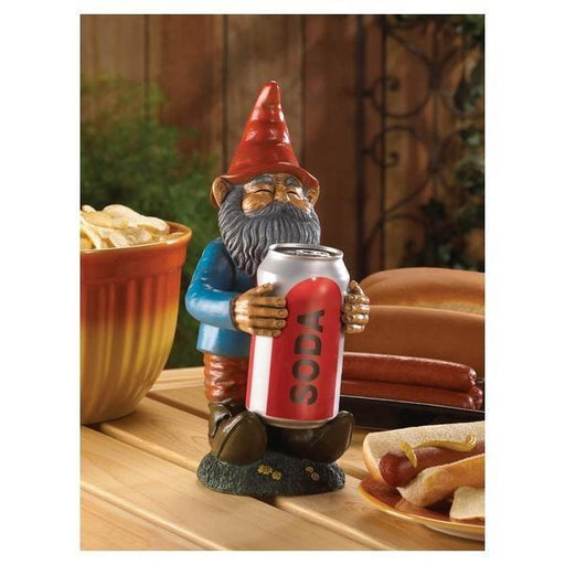 Friendly Gnome Beverage Can Holder - Giftscircle