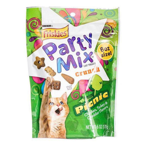 Friskies Party Mix Picnic Crunchy Cat Treats - 6 oz - Giftscircle