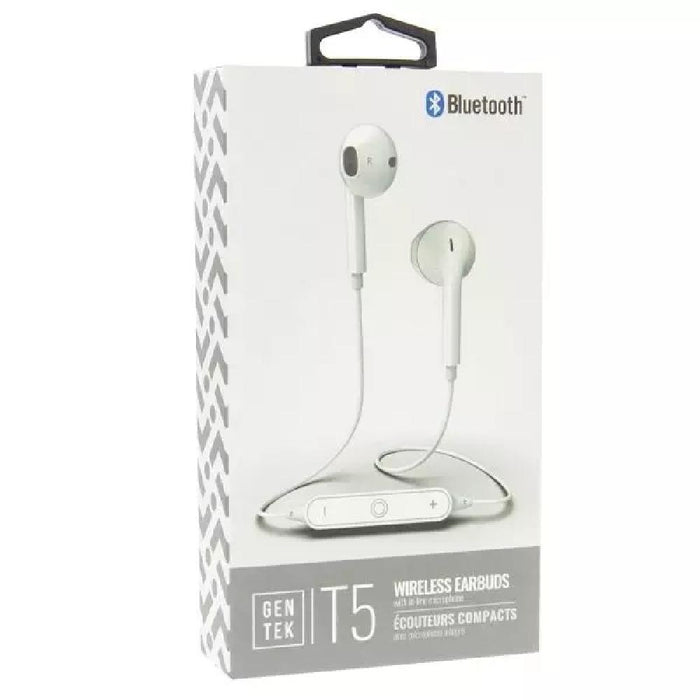 Gen Tek Bluetooth Wireless Earbuds with Mic - Giftscircle
