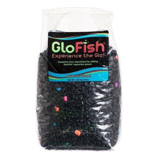 GloFish Aquarium Gravel - Black & Flourescent Mix - 5 lbs - Giftscircle