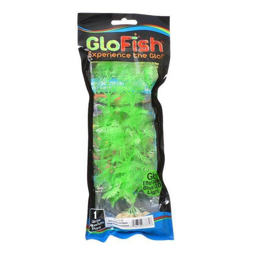 GloFish Green Aquarium Plant - Large - (7"-8.5" High) - Giftscircle