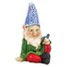 Gnome with Bird Solar Garden Statue - Giftscircle