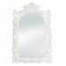 Grand Distressed White Wall Mirror - Giftscircle