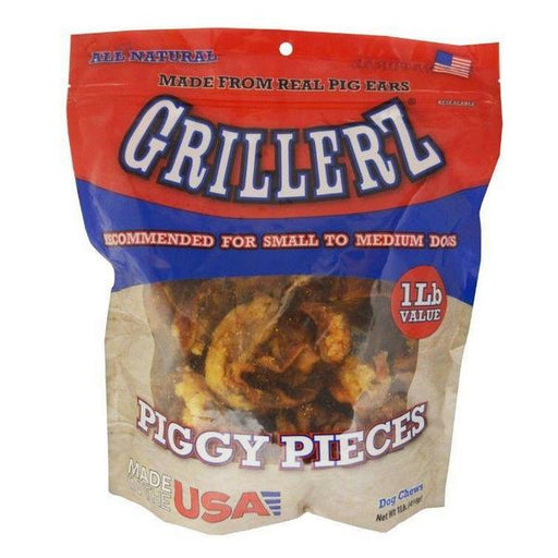 Grillerz Piggy Pieces Dog Treats - 1 lb - Giftscircle