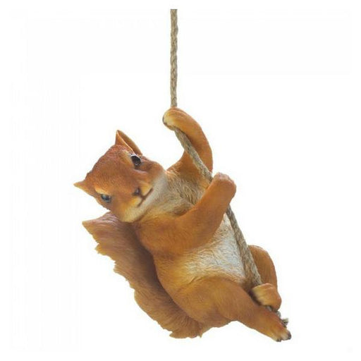 Hanging Squirrel Garden Decor - Giftscircle