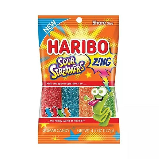 Haribo Gummi Candy - Sour Streamers - Giftscircle