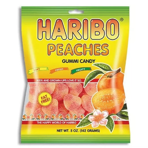 Haribo Peaches Gummi Candy - Giftscircle