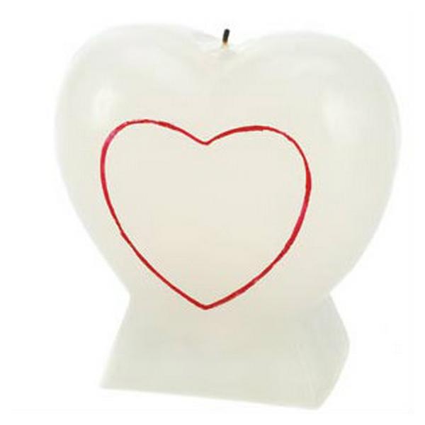 Hearts and Lips Glowing Candles with Display (12) - Giftscircle
