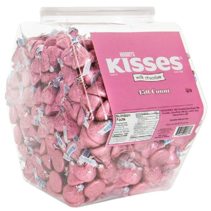 Hershey's Kisses Changemaker Tub - Pink Foils - Giftscircle