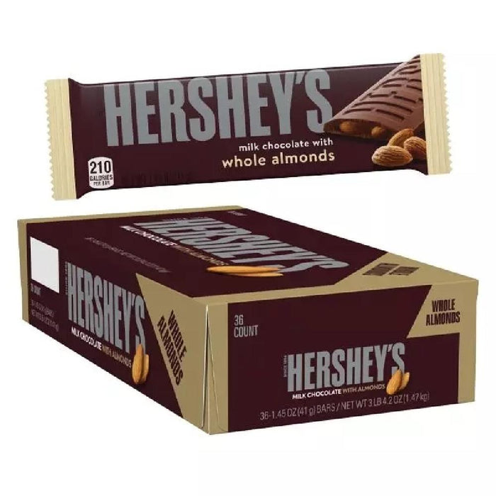 Hershey's Milk Chocolate Wtih Almonds - Giftscircle