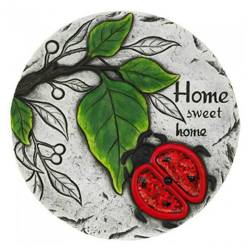 Home Sweet Home Ladybug Cement Stepping Stone - Giftscircle