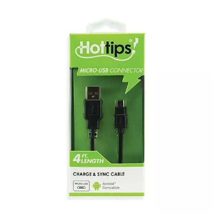 HotTips Charge and Sync Cable - Micro-USB to USB - Giftscircle