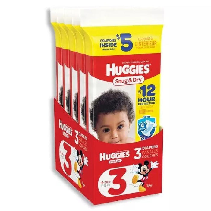 Huggies Snug and Dry Diapers - Step 3 - Giftscircle