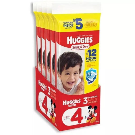 Huggies Snug and Dry Diapers - Step 4 - Giftscircle