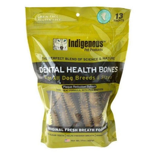 Indigenous Dental Health Bones - Fresh Breath Formula - 13 Count - Giftscircle
