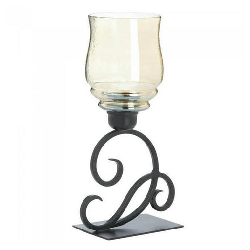 Iridescent Glass Hurricane Candle Holder - Giftscircle