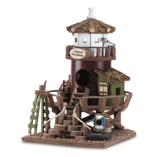 Island Paradise Lighthouse Birdhouse - Giftscircle