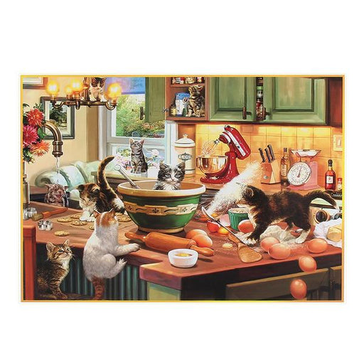 Jigsaw puzzles 1000 for Adult - Kitchen Cat - Giftscircle
