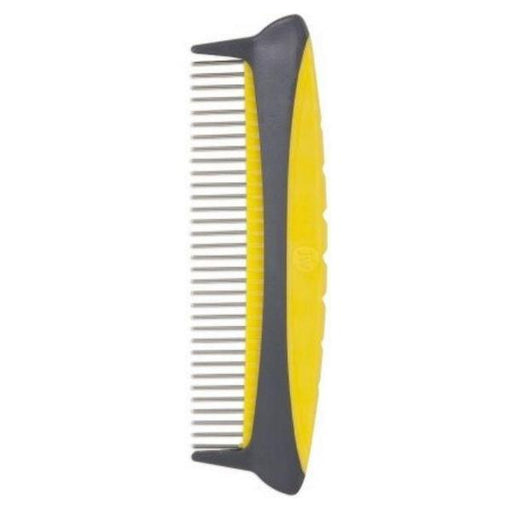 JW Gripsoft Rotating Comfort Comb - Fine/Course Comb - 8" Wide - Giftscircle