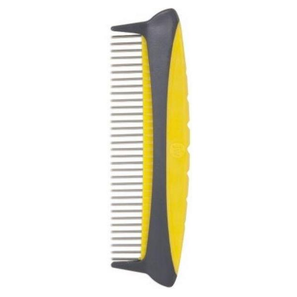 JW Gripsoft Rotating Comfort Comb - Fine/Course Comb - 8" Wide - Giftscircle