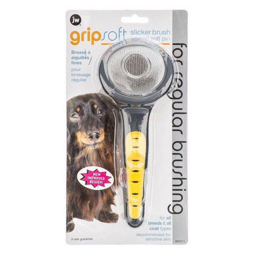 JW Gripsoft Soft Slicker Brush - Small - Giftscircle