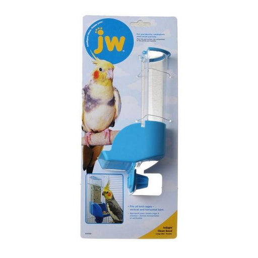 JW Insight Clean Seed Silo Bird Feeder - Large - (2.75"W x 8.25"H) - Giftscircle