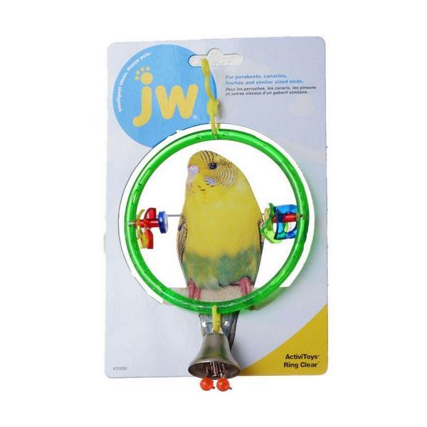 JW Insight Clear Ring Bird Perch - Clear Ring Bird Perch - Giftscircle